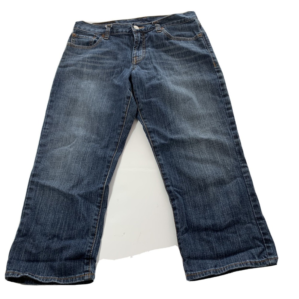 LUCKY‎ BRAND Womens Classic Fit Crop Style Blue Jeans Tag Size 28